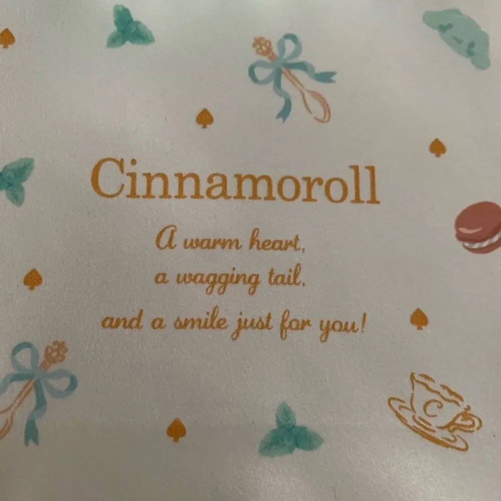 Sanrio cinnamaroll zip